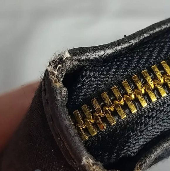 Vtg Coach Clutch Wallet Deep Thread Evening Fashion - Picture 8 of 16